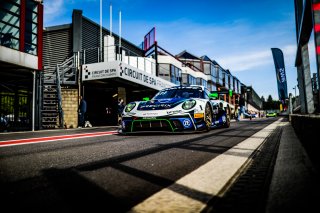 #54 Dinamic Motorsport Porsche 911 GT3-R (991.II) - Klaus BACHLER Come LEDOGAR Matteo CAIROLI Porsche 911 GT3-R (991.II) Pro, Test Session 3
 | SRO / TWENTY-ONE CREATION - Jules Benichou