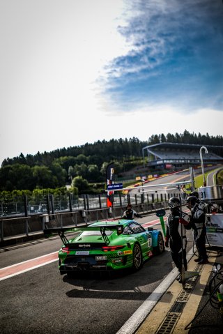 #91 Allied Racing Porsche 911 GT3-R (991.II) - Alex MALYKHIN James DORLIN Benjamin BARKER Porsche 911 GT3-R (991.II) Gold Cup, Test Session 3
 | SRO / TWENTY-ONE CREATION - Jules Benichou