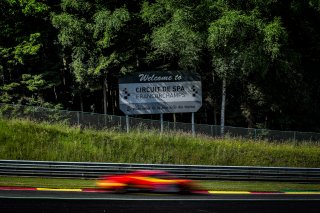 #21 AF Corse Ferrari 488 GT3 Hugo DELACOUR Cedric SBIRRAZZUOLI Alessandro BALZAN David PEREL Ferrari 488 GT3 Gold Cup, Test Session 3
