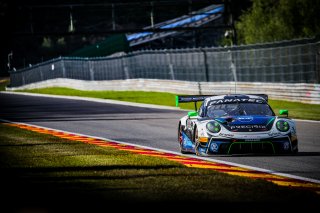 #54 Dinamic Motorsport Porsche 911 GT3-R (991.II) - Klaus BACHLER Come LEDOGAR Matteo CAIROLI Porsche 911 GT3-R (991.II) Pro, Test Session 3
 | SRO / TWENTY-ONE CREATION - Jules Benichou