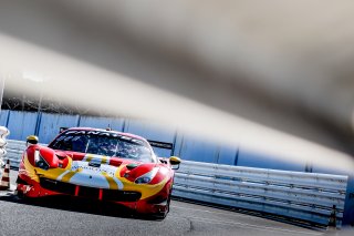 #21 AF Corse Ferrari 488 GT3 Hugo Delacour Cedric Sbirrazzuoli Pro-Am Cup, Free Practice
