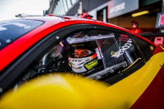 #21 AF Corse Ferrari 488 GT3 Hugo Delacour Cedric Sbirrazzuoli Pro-Am Cup, Fanatec GT World Challenge, Free Practice, Pitlane
