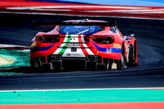 #52 AF Corse Ferrari 488 GT3 Louis Machiels Andrea Bertolini Pro-Am Cup, Free Practice
