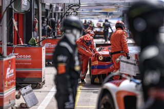 #52 AF Corse Ferrari 488 GT3 Louis Machiels Andrea Bertolini Pro-Am Cup, Pre-Qualifying
