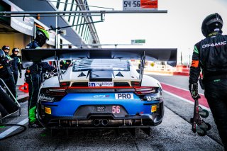 #56 Dinamic Motorsport Porsche 911 GT3-R (991.II) Giorgio Roda Klaus Bachler Pro, Fanatec GT World Challenge, Pitlane
