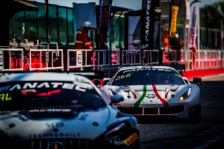 #53 AF Corse Ferrari 488 GT3 Ulysse de Pauw Pierre Alexandre Jean Silver Cup, Fanatec GT World Challenge, Pitlane, Pre Qualifying
