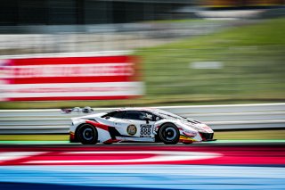 #888 LP Racing S.R.L. Lamborghini Huracan GT3 Evo Mattia Di Giusto Jonathan Cecotto Silver Cup, Fanatec GT World Challenge, Pre Qualifying
