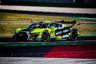 #46 Team WRT Audi R8 LMS evo II GT3 Valentino Rossi Frdric Vervisch Pro, Fanatec GT World Challenge, Qualifying 1
