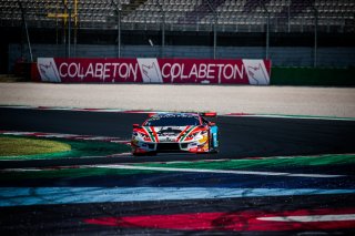 #18 GSM Novamarine Lamborghini Huracan GT3 Evo Danny Kroes Daan Pijl Silver Cup, Fanatec GT World Challenge, Qualifying 1

