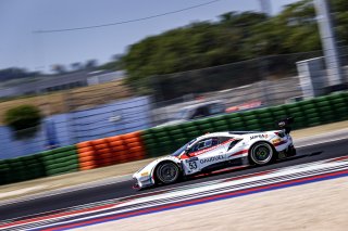 #53 AF Corse Ferrari 488 GT3 Ulysse de Pauw Pierre Alexandre Jean Silver Cup, Race 1
