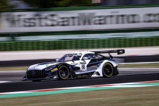 #86 AKKODIS ASP Team Mercedes-AMG GT3 Igor Walilko Petru Umbrarescu Silver Cup, Race 1

