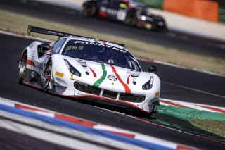 #53 AF Corse Ferrari 488 GT3 Ulysse de Pauw Pierre Alexandre Jean Silver Cup, Qualifying
