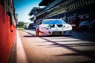 #663 Imperiale Racing Lamborghini Huracan GT3 Evo Alberto Di Folco Albert Costa Pro, Pitlane, Qualifying 2
