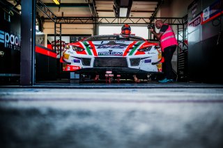 #18 GSM Novamarine Lamborghini Huracan GT3 Evo Danny Kroes Daan Pijl Silver Cup, Fanatec GT World Challenge, Qualifying 2

