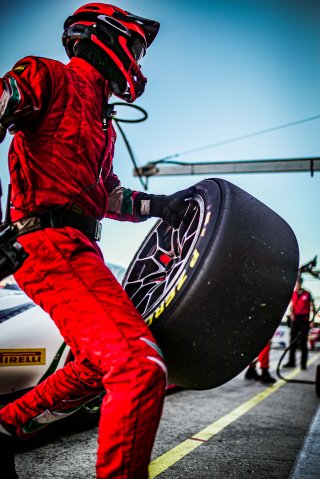 #53 AF Corse Ferrari 488 GT3 Ulysse de Pauw Pierre Alexandre Jean Silver Cup, Fanatec GT World Challenge, Qualifying 2
