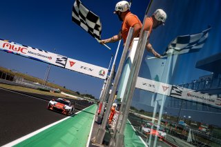 #32 Team WRT Audi R8 LMS evo II GT3 Charles Weerts Dries Vanthoor Pro, Chequered Flag, Race 2
