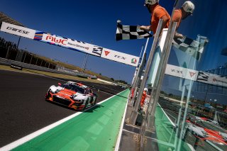 #32 Team WRT Audi R8 LMS evo II GT3 Charles Weerts Dries Vanthoor Pro, Chequered Flag, Race 2
