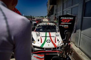 #53 AF Corse Ferrari 488 GT3 Ulysse de Pauw Pierre Alexandre Jean Silver Cup, Race 2
