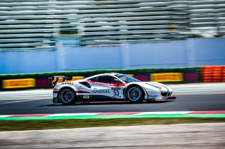 #53 AF Corse Ferrari 488 GT3 Ulysse de Pauw Pierre Alexandre Jean Silver Cup, Fanatec GT World Challenge, Paid Test Session
