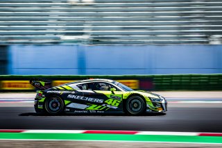 #46 Team WRT Audi R8 LMS evo II GT3 Valentino Rossi Frdric Vervisch Pro, Fanatec GT World Challenge, Paid Test Session
