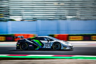 #663 Imperiale Racing Lamborghini Huracan GT3 Evo Alberto Di Folco Albert Costa Pro, Fanatec GT World Challenge, Paid Test Session
