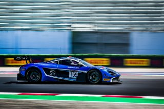 #159 Garage 59 McLaren 720 S GT3 Ethan Simioni Manuel Maldonado Silver Cup, Fanatec GT World Challenge, Paid Test Session
