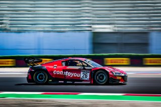 #26 Sainteloc Junior Team Audi R8 LMS evo II GT3 Lucas Legeret Nicolas Baert Silver Cup, Fanatec GT World Challenge, Paid Test Session
