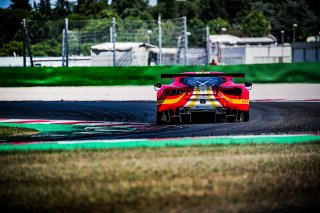 #21 AF Corse Ferrari 488 GT3 Hugo Delacour Cedric Sbirrazzuoli Pro-Am Cup, Fanatec GT World Challenge, Paid Test Session
