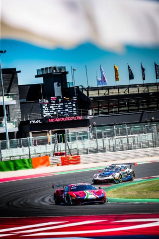 #52 AF Corse Ferrari 488 GT3 Louis Machiels Andrea Bertolini Pro-Am Cup, Fanatec GT World Challenge, Paid Test Session
