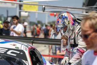 #93 SKY - Tempesta Racing Mercedes-AMG GT3 Eddie Cheever Christopher Froggatt Silver Cup, Pitwalk
