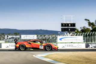 #21 AF Corse Hugo DELACOUR Cedric SBIRRAZZUOLI Alessandro BALZAN Ferrari 488 GT3 Gold Cup, Bronze Test
