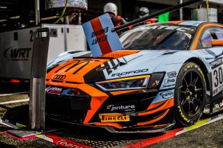 #30 Team WRT Jean-Baptiste SIMMENAUER Benjamin GOETHE Thomas NEUBAUER Audi R8 LMS evo II GT3 Silver Cup, FGTWC, Pitlane, Pre-Qualifying
