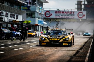 #111 JP Motorsport Christian KLIEN Vincent ABRIL Dennis LIND McLaren 720 S GT3 Pro, FGTWC, Pitlane, Pre-Qualifying
