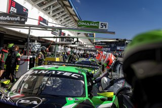 #54 Dinamic Motorsport Klaus BACHLER Alessio PICARIELLO Matteo CAIROLI Porsche 911 GT3-R (991.II) Pro, Race
