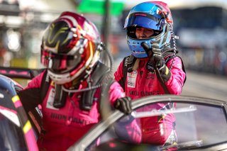 #83 Iron Dames Rahel FREY Sarah BOVY Michelle GATTING Ferrari 488 GT3 Gold Cup, Race
