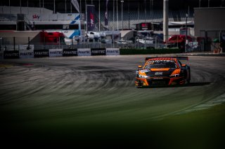 #10 Boutsen Racing Adam ETEKI Karim OJJEH Benjamin LESSENNES Audi R8 LMS evo II GT3 Gold Cup, FGTWC, Race

