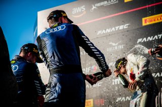 #25 Sainteloc Junior Team Lucas LEGERET Christopher MIES Patric NIEDERHAUSER Audi R8 LMS evo II GT3 Pro, Celebration, FGTWC, Podium, Race
