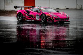 #83 Iron Dames Rahel FREY Sarah BOVY Michelle GATTING Ferrari 488 GT3 Gold Cup, FGTWC, Free Practice

