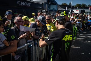 #46 Team WRT Frederic VERVISCH  Nico MLLER Valentino ROSSI Audi R8 LMS evo II GT3 Pro, Ambiance, FGTWC

