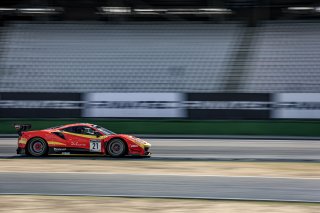 #21 AF Corse Hugo DELACOUR Cedric SBIRRAZZUOLI Alessandro BALZAN Ferrari 488 GT3 Gold Cup, Paid Test Session
