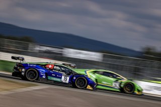 #19 Emil Frey Racing Leo ROUSSEL Arthur ROUGIER Giacomo ALTOE Lamborghini Huracan GT3 Evo Pro, Paid Test Session
