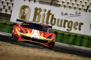 #21 AF Corse Hugo DELACOUR Cedric SBIRRAZZUOLI Alessandro BALZAN Ferrari 488 GT3 Gold Cup, Paid Test Session
