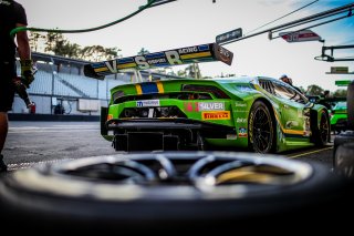 #163 VSR Marcus PAVERUD Baptiste MOULIN Michael DORRBECKER Lamborghini Huracan GT3 Evo Silver Cup, FGTWC, Pit Stop Practice
