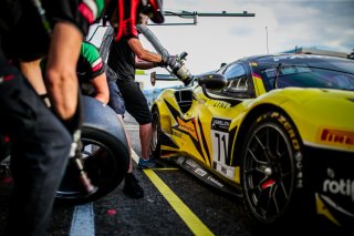#71 Iron Lynx Alessio ROVERA Davide RIGON Antonio FUOCO Ferrari 488 GT3 Pro, FGTWC, Pit Stop Practice
