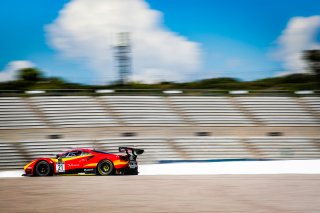 #21 AF Corse - Hugo Delacour - Cedric Sbirrazzuoli - Ferrari 488 GT3 - Pro-Am Cup, FGTWC, Pre-Qualifying
