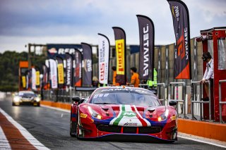 #52 AF Corse - Louis Machiels - Andrea Bertolini - Ferrari 488 GT3 - Pro-Am Cup, Pitlane, Qualifying 1
