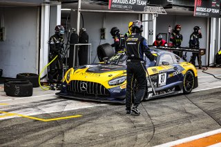 #87 AKKODIS ASP Team - Casper Stevenson - Thomas Drouet - Mercedes-AMG GT3 - Silver Cup, Pitlane, Qualifying 1
