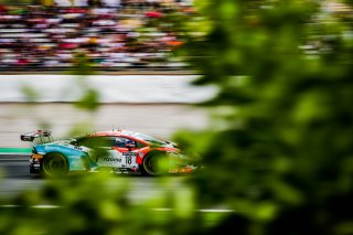 #18 GSM Novamarine - Danny Kroes - Joshua John Kreuger - Lamborghini Huracan GT3 Evo - Silver Cup, FGTWC, Race 1
