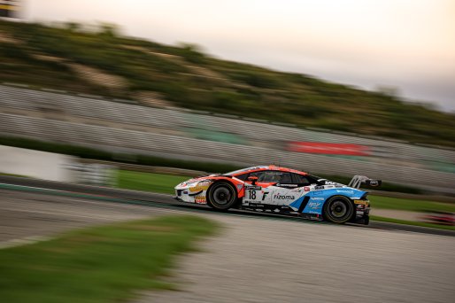 #18 GSM Novamarine - Danny Kroes - Joshua John Kreuger - Lamborghini Huracan GT3 Evo - Silver Cup, Qualifying 2
 | Kevin Pecks