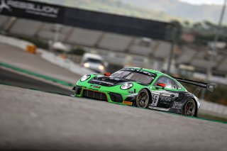 #56 Dinamic Motorsport - Giorgio Roda - Klaus Bachler - Porsche 911 GT3-R (991.II) - Pro, Qualifying 2

